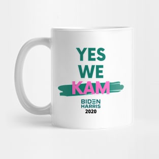 Biden Harris 2020 AKA BH2020 Pink + Green T-Shirt Mug